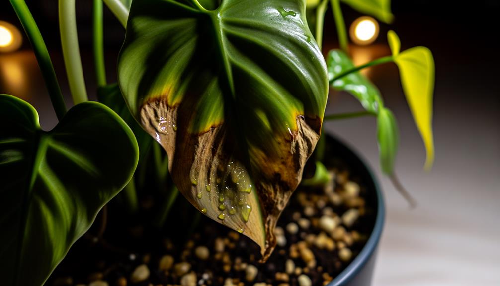 avoid overwatering your plants