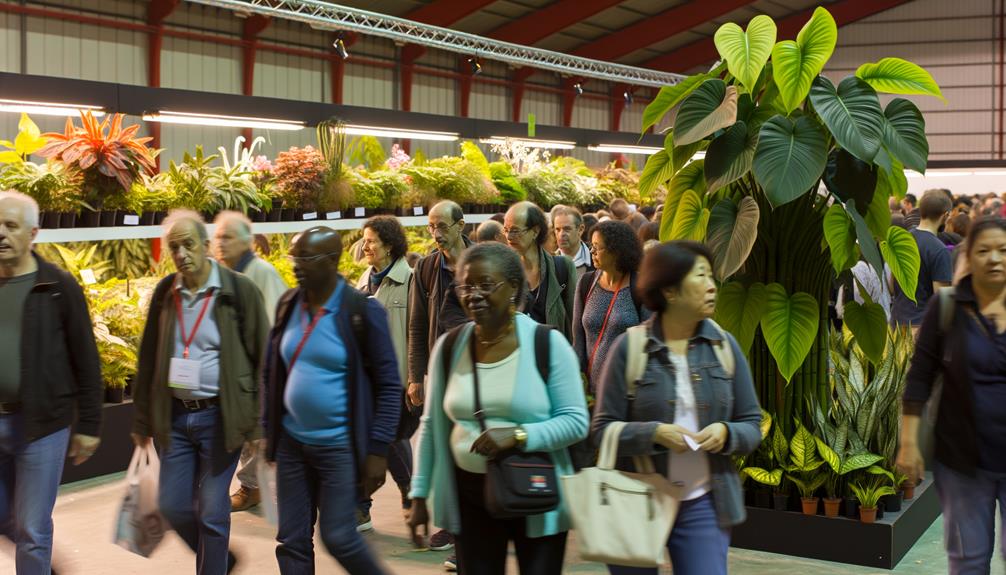 botanical event enthusiasts gather