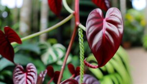 colorful climbing houseplant variety