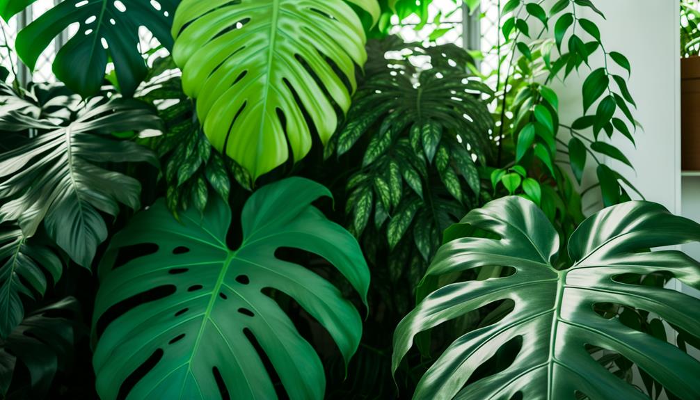 comparing philodendron xanadu and monstera