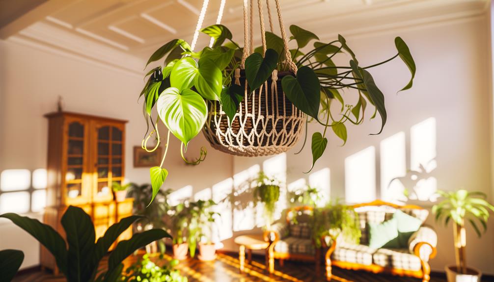 equipment for hanging plants