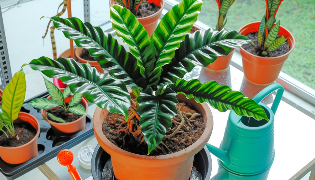 exploring tiger tooth plant