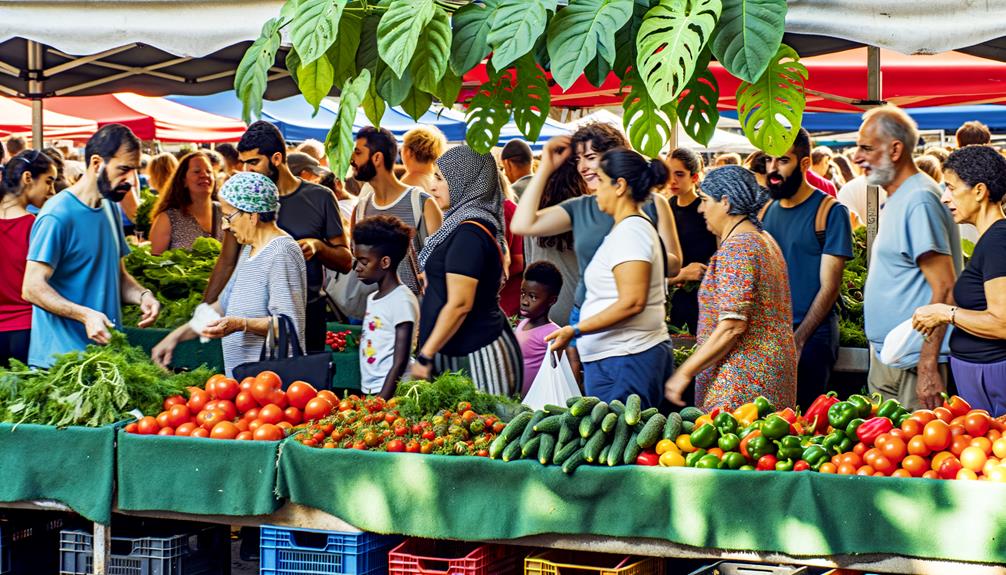 fresh produce and community