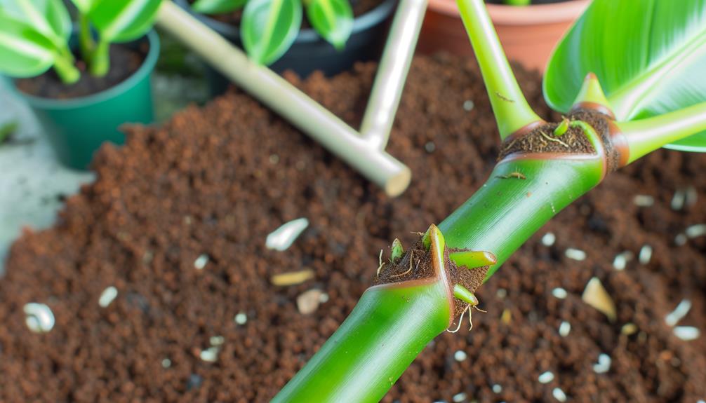 nodes in plant propagation