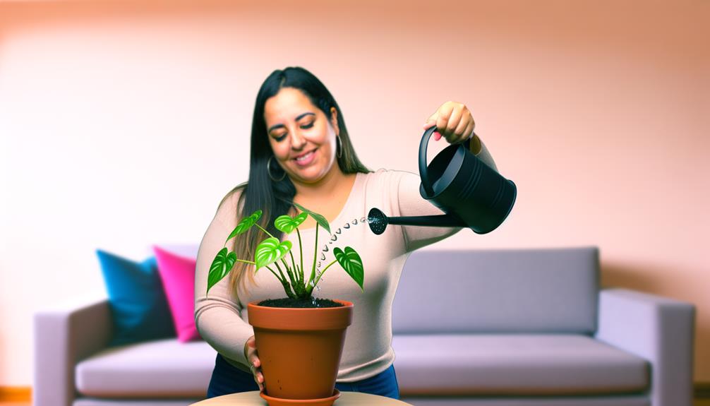 nurturing indoor plant care