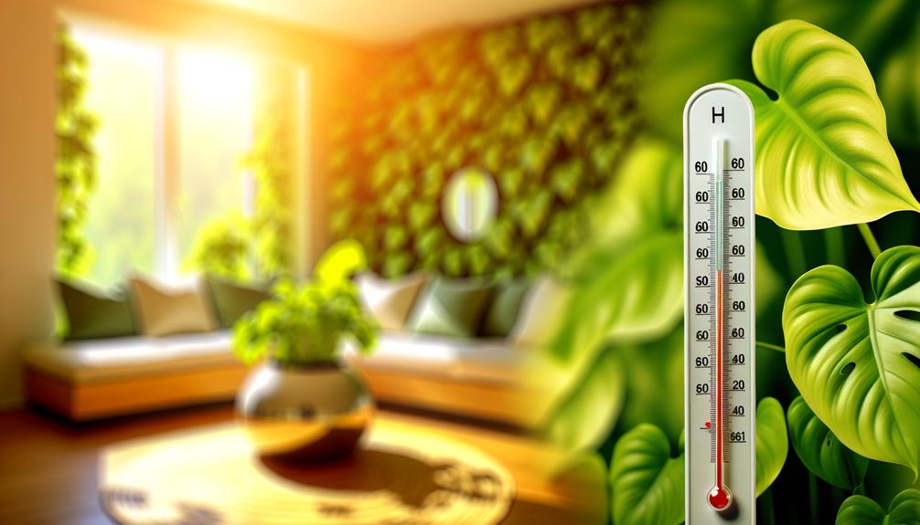 optimal temperature for philodendron