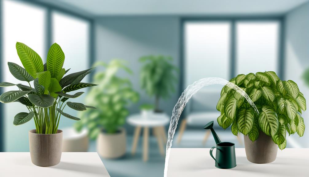 optimal watering for plants