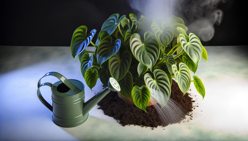 optimal watering for plants