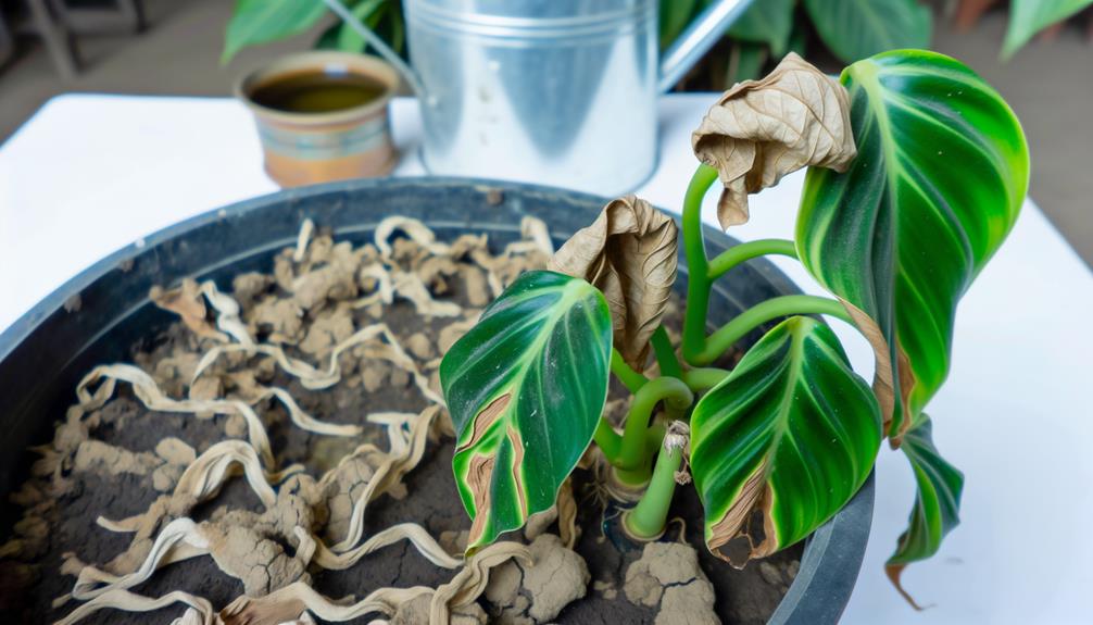 overwatering and underwatering issues