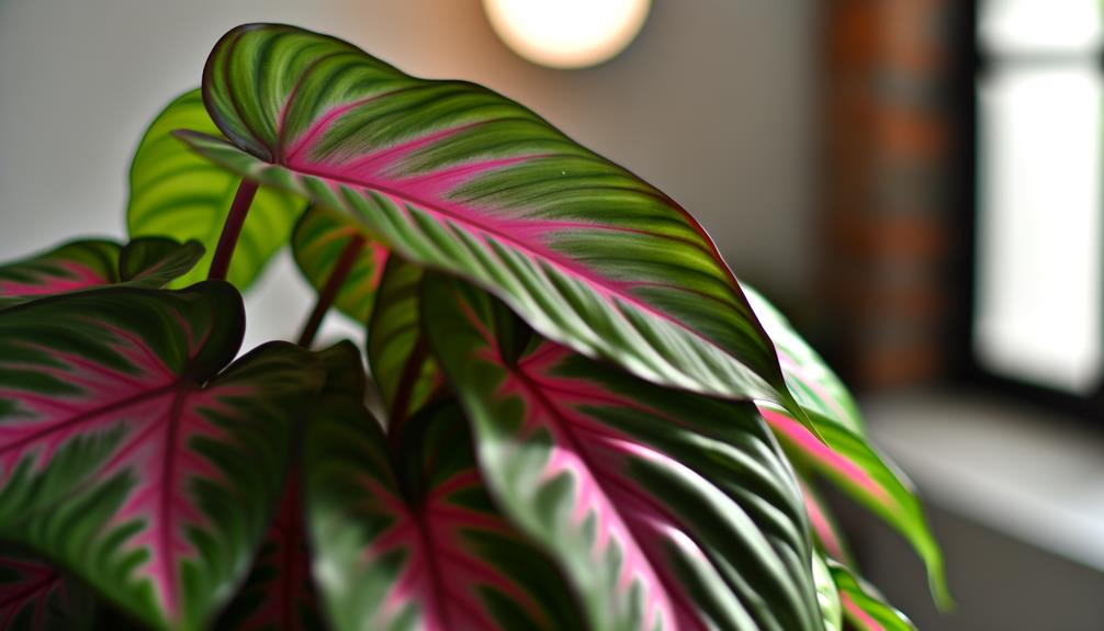 philodendron brasil pink leaves