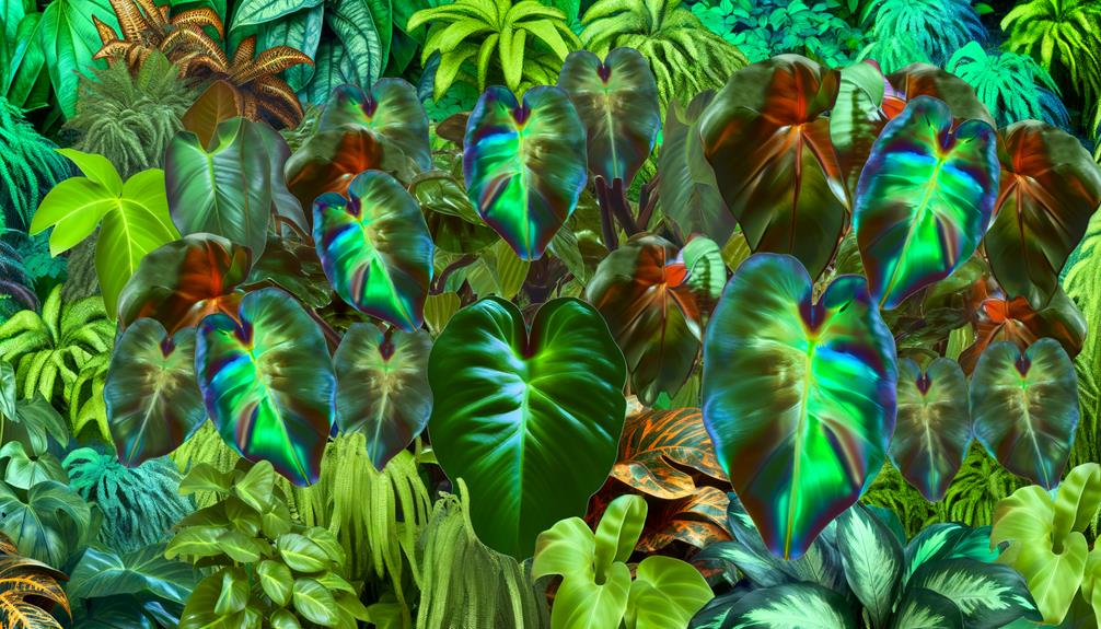 philodendron micans halo origins