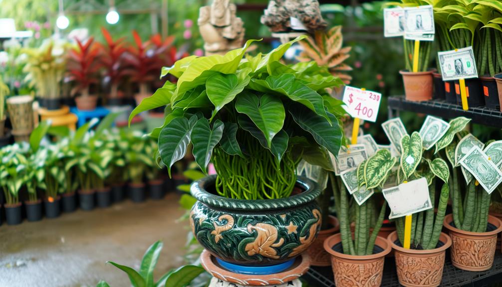 philodendron selloum pricing guide