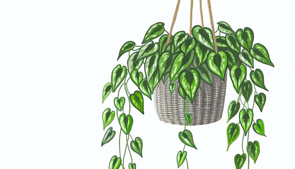 philodendron silver stripe traits