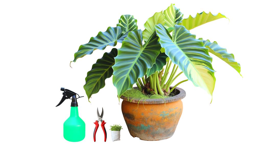 philodendron tiger tooth tips