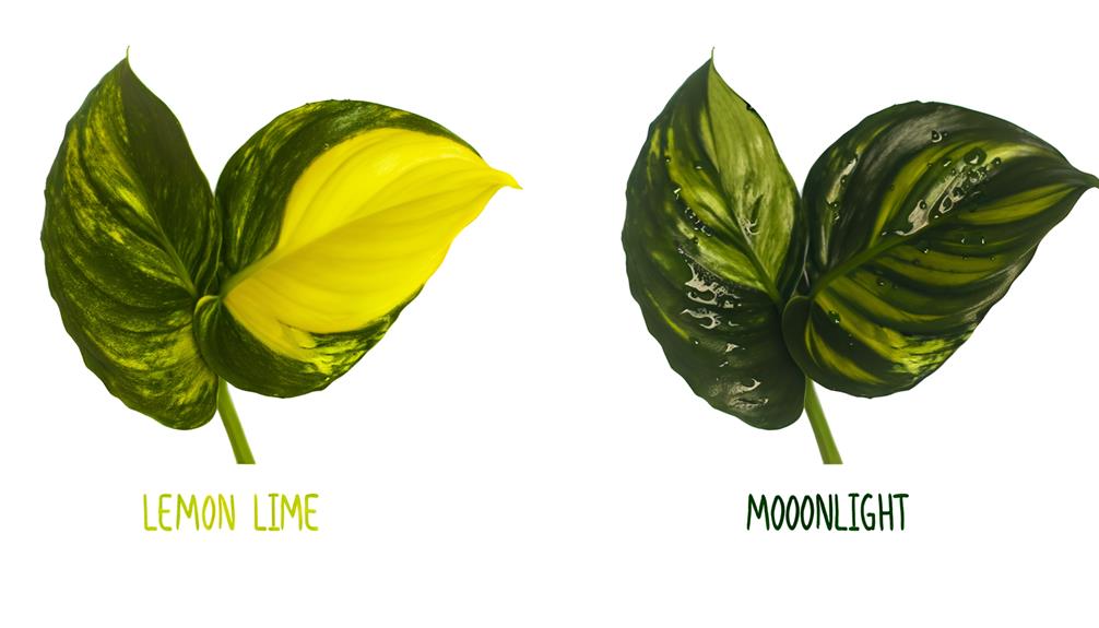 plant comparison lemon lime