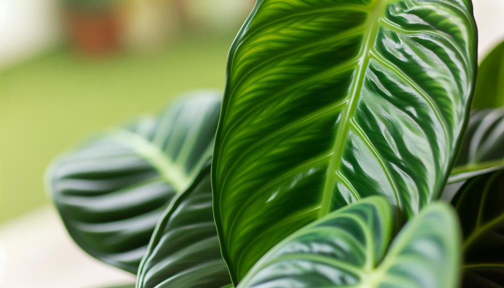 plant with wide leaves