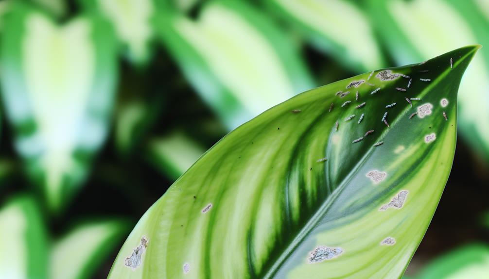 small insects on plants