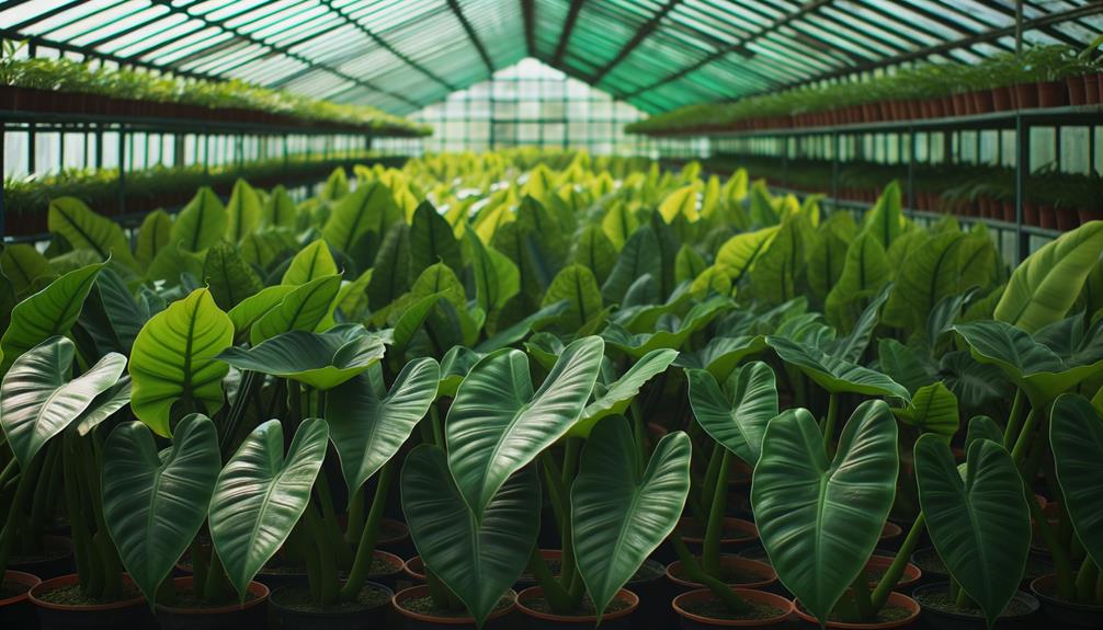 sourcing philodendron gloriosum in bulk