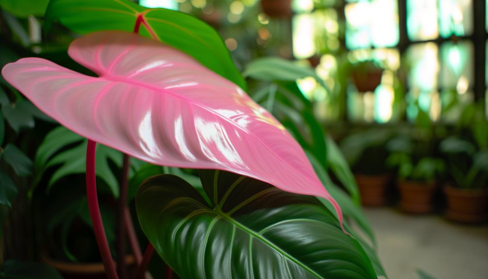 vibrant pink foliage beauty