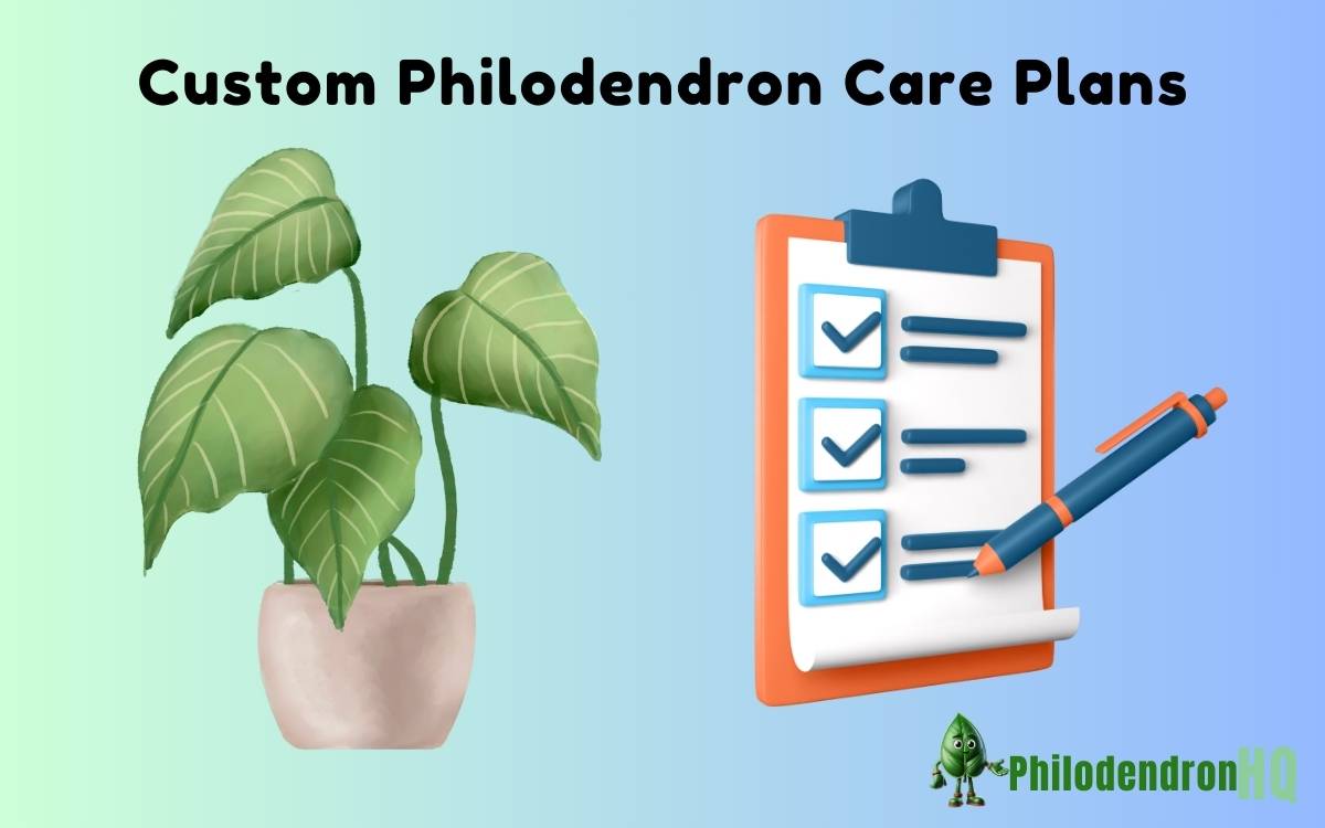 Custom Philodendron Care Plans